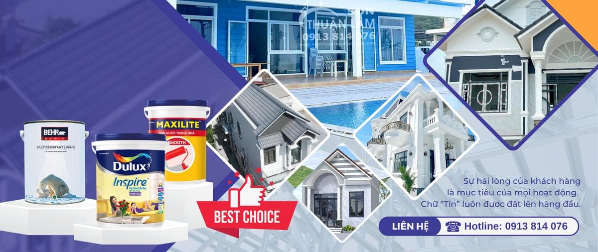 Cửa hàng sơn dulux , maxilite, Behr , Jotun Thuận Lâm facility 3