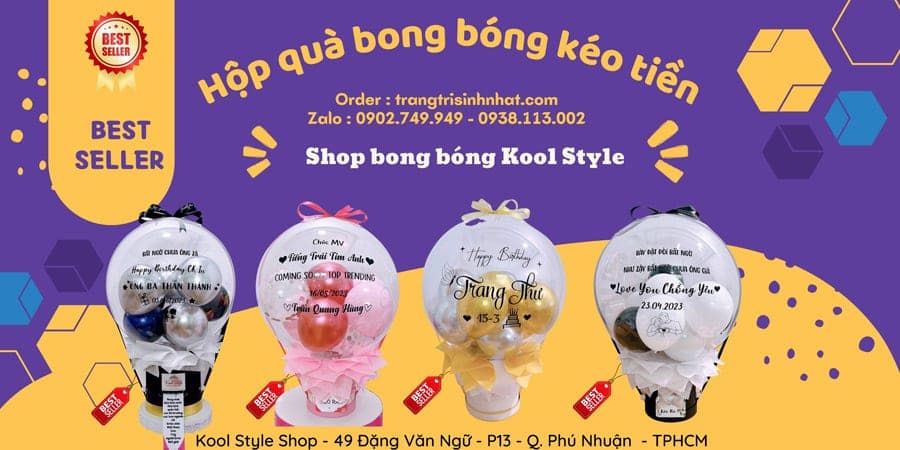 Đồ trang trí sinh nhật Kool Style facility 3