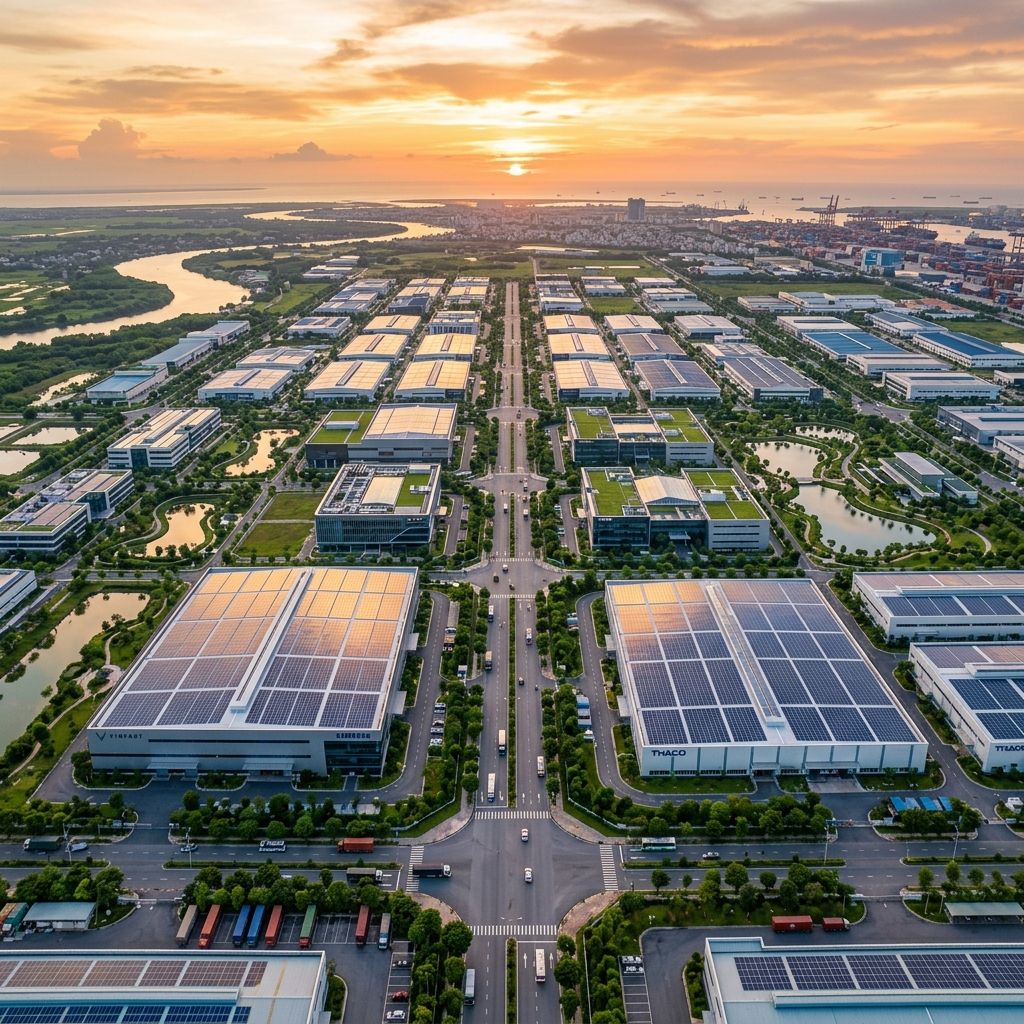 Top 10 khu công nghiệp sản xuất phần cứng tại Việt Nam
